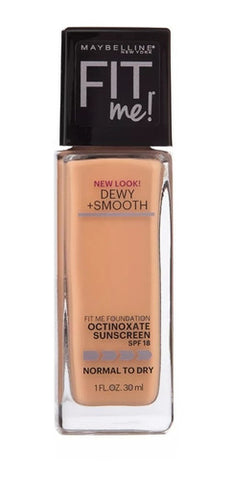 Base FIT ME® DEWY + SMOOTH FOUNDATION de Maybelline
