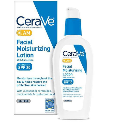 Facial moisturizing lotion AM con SPF 30 de Cerave